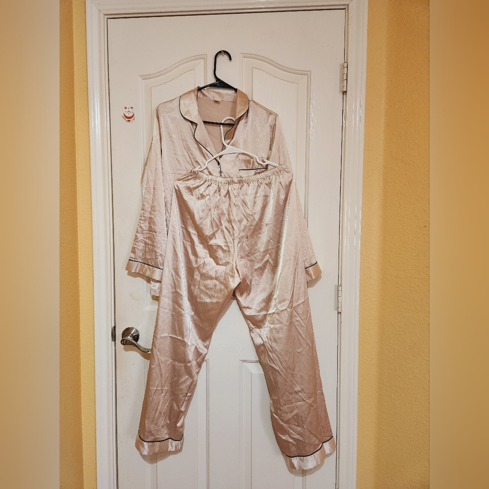 Satin Silk New Pyjama Set